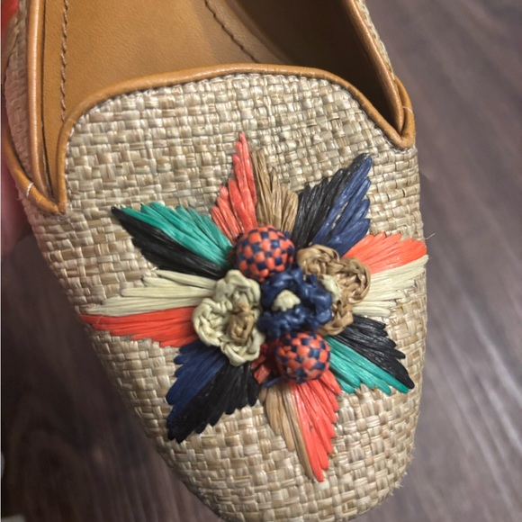 Tory Burch Women's Multicolor Woven Loafers - Picture 4 of 4